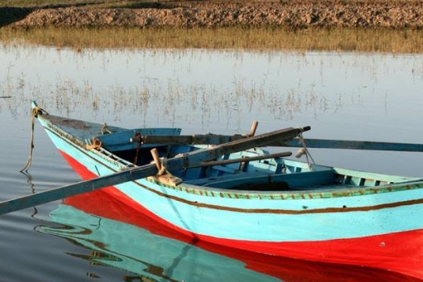 ركوب القوارب في شلالات الفيوم