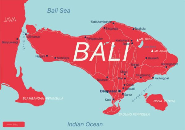 bali map