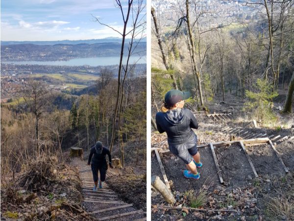Ascent to Mount Uetliberg Zurich